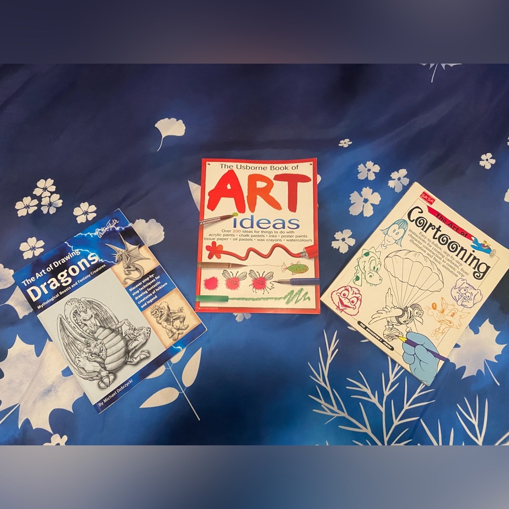 Dragon Art, Cartoon Art and Art in the middle